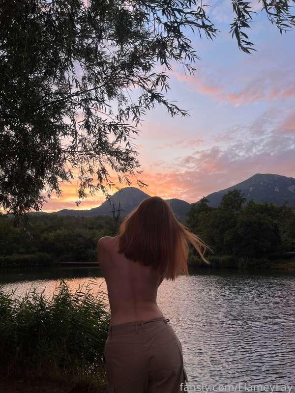 Barely covered, ready to make waves &lt;3

✦ #waifu #cutie #young #student #redhead #redhair #anime #hentai #girlnextdoor #fyp ✦