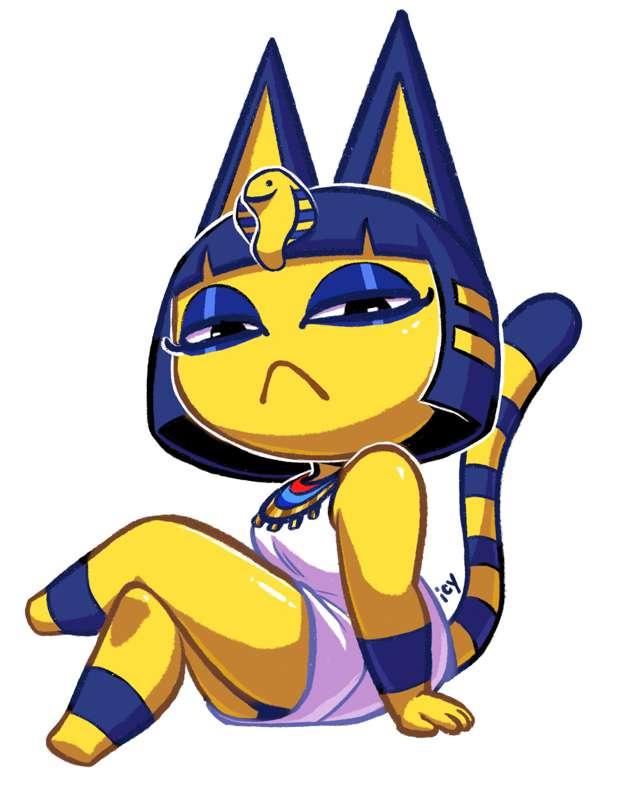 Ankha sticker design reveal!