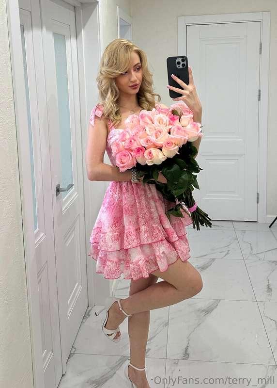 A beautiful bouquet of flowers brings aesthetic pleasure and..