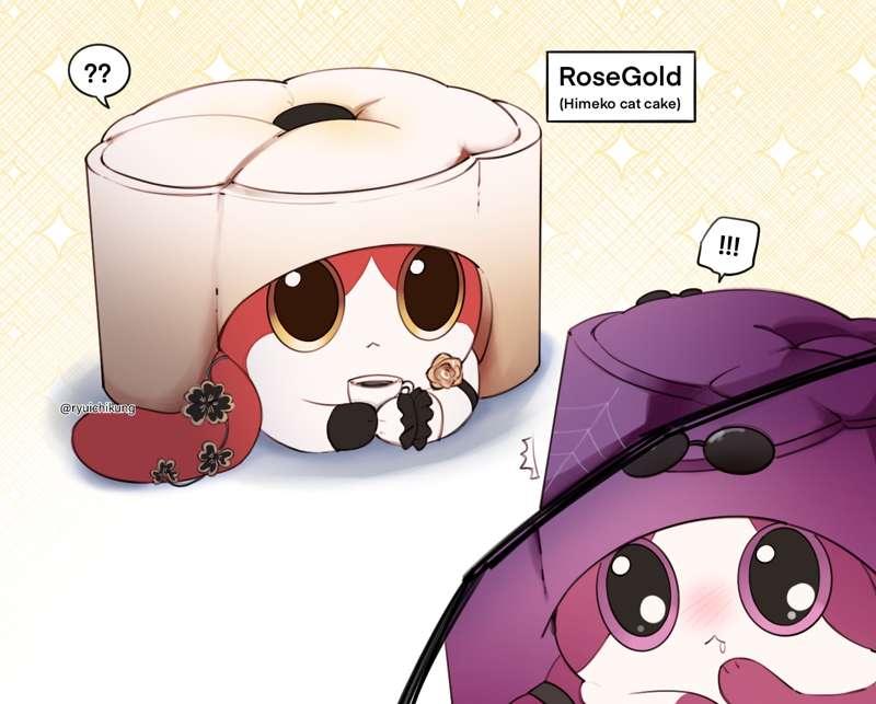 Kafhime cat cakes