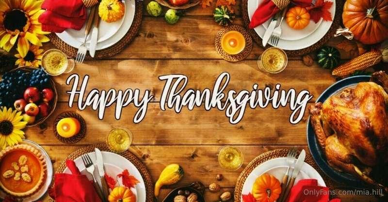 HAPPY THANKSGIVING <33333