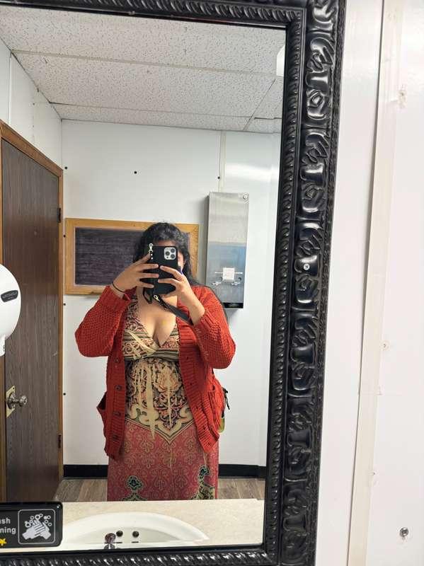 After taking these photos a woman walked into the bathroom a..