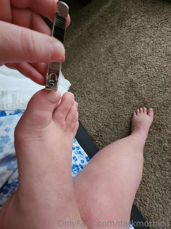 Time for a clip. Do you like toenail clippings?