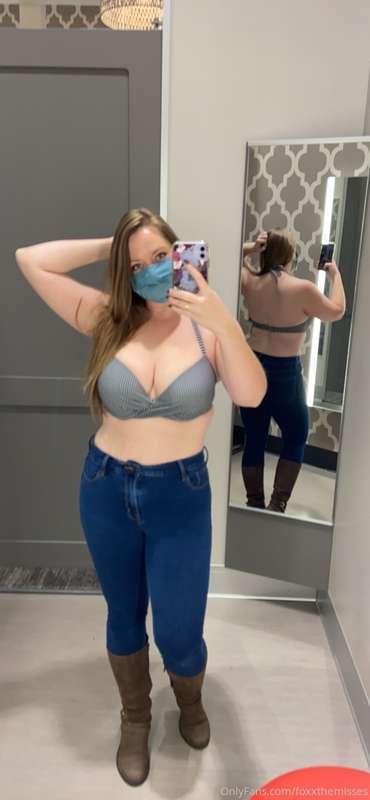 Went shopping for a new bikini top. Which one do you think I..