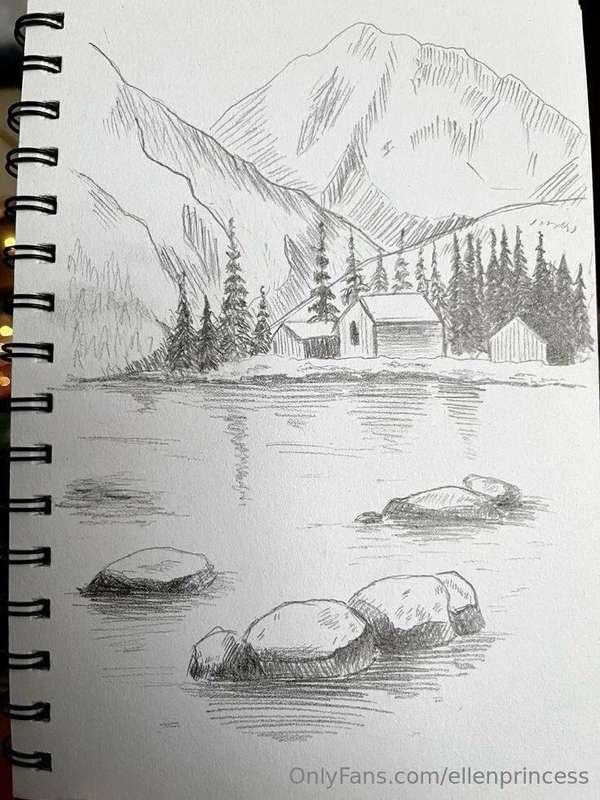 Sometimes I'm in the mood to sit and draw, do you think I'm ..