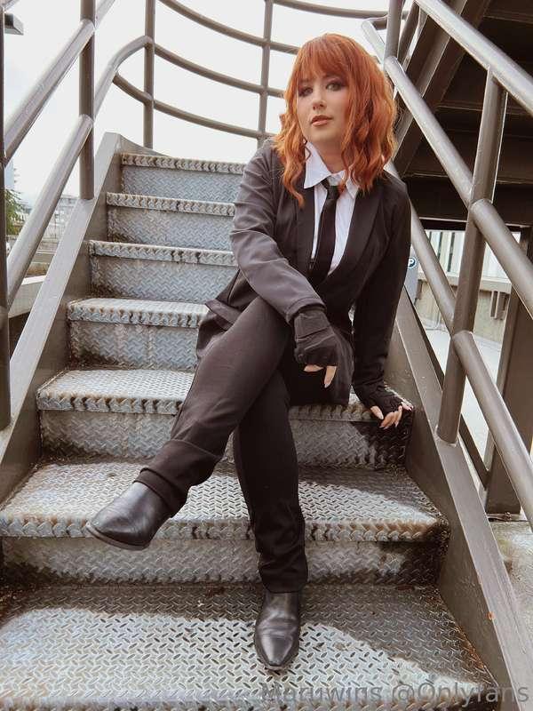 I shot my Cissnei cosplay today 🥰 it was cold though… my poo..