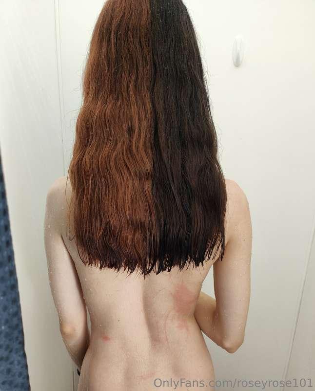 I trimmed my hair slightly at home. Now I need to get it a l..