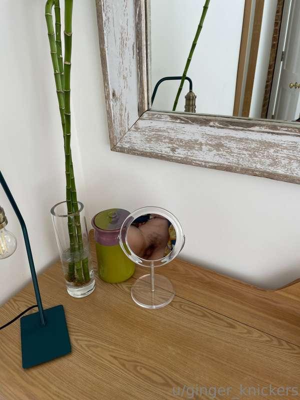 Very well-placed mirror, if I do say so myself hehe