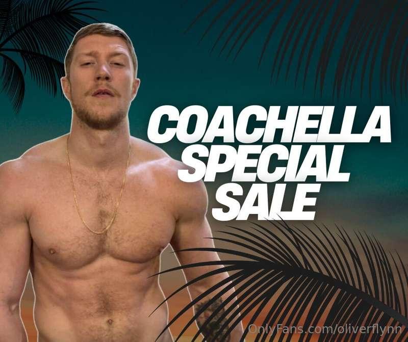 COACHELLA SPECIAL SALE! No need to pitch a tent in the deser..