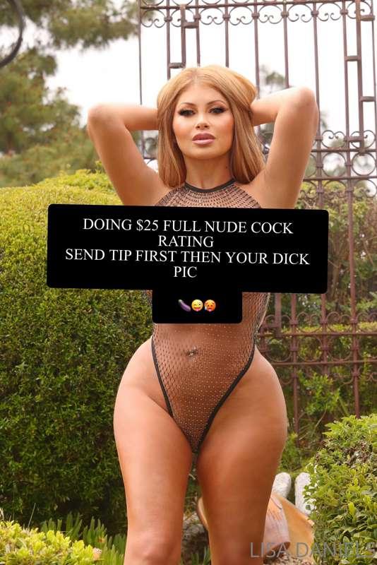 🍆🥵 DOING FULL NUDE COCK RATING. DM ME BABE !!