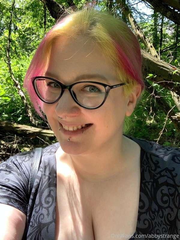 I went outside today... it was bright and there were other p..