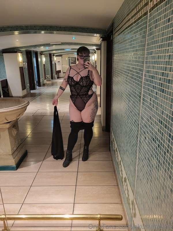 Sweet obvious nudity....