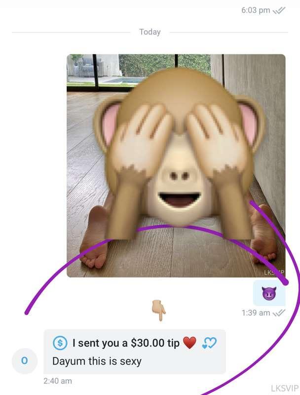 You guys are LOVING my new pic I sent to your DMs. Everyone ..