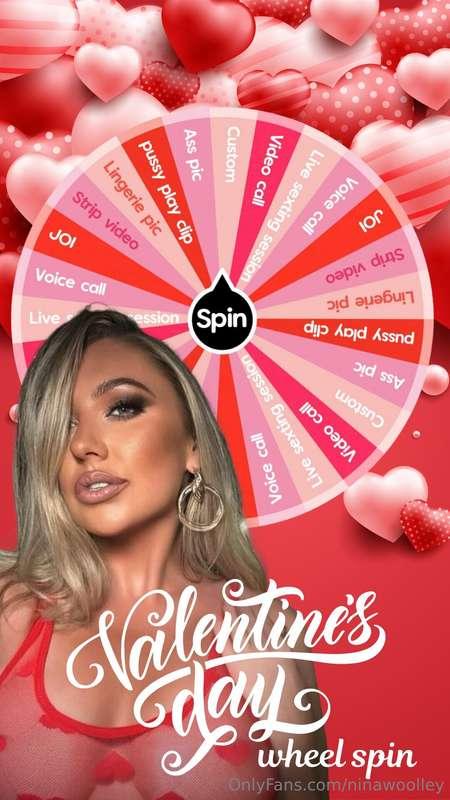 Valentine’s Day Spin the Wheel ❤️❤️I've gone all out to make..