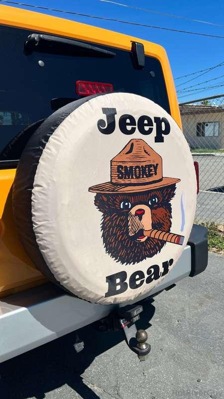 My new spare tire cover.