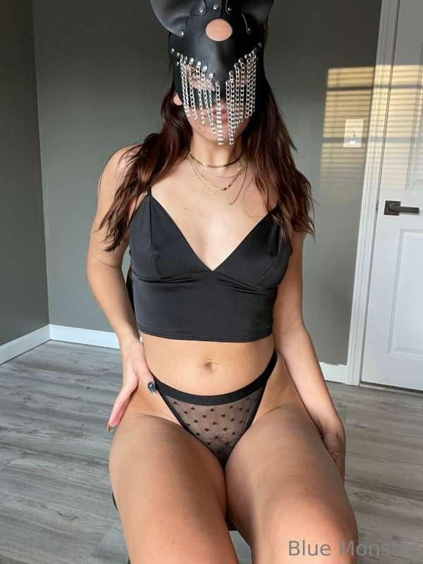 I’m a naughty kitty! Tell me how you would get my panties of..