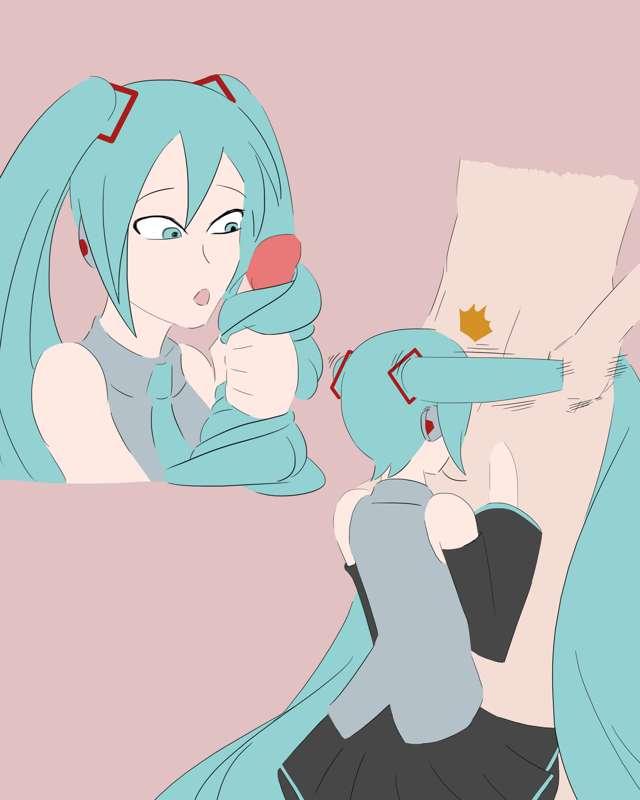 Miku Hairjob