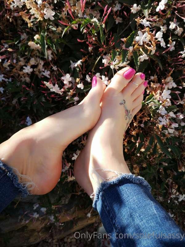 Wrinkled soles 💗 long toes 💗 arches 💗