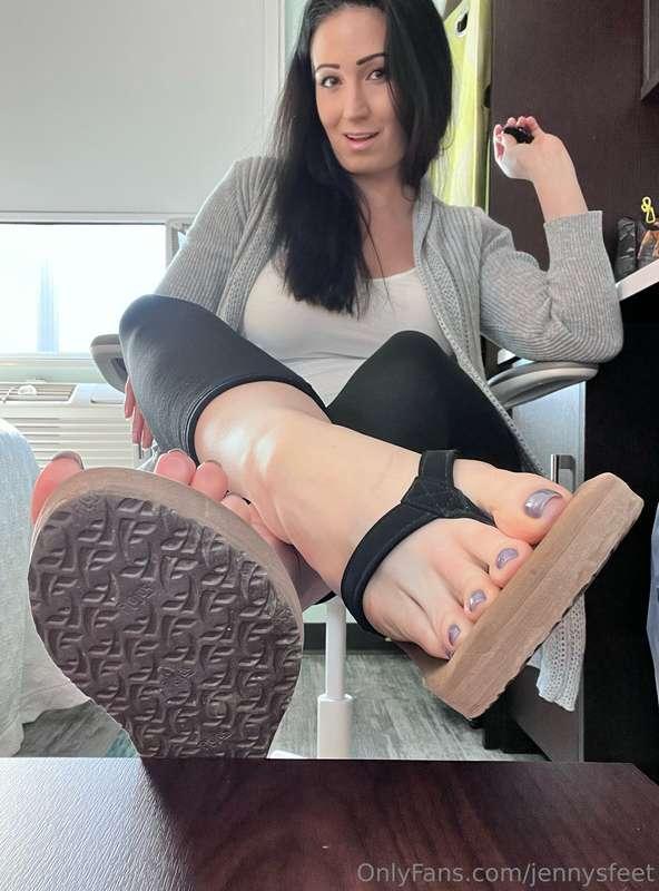 Teacher’s toes and soles