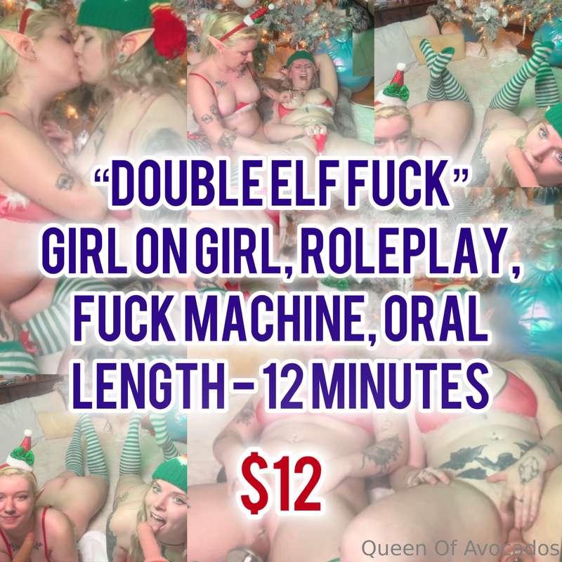 Two of Santa's sexy elves want to play with some toys for a ..