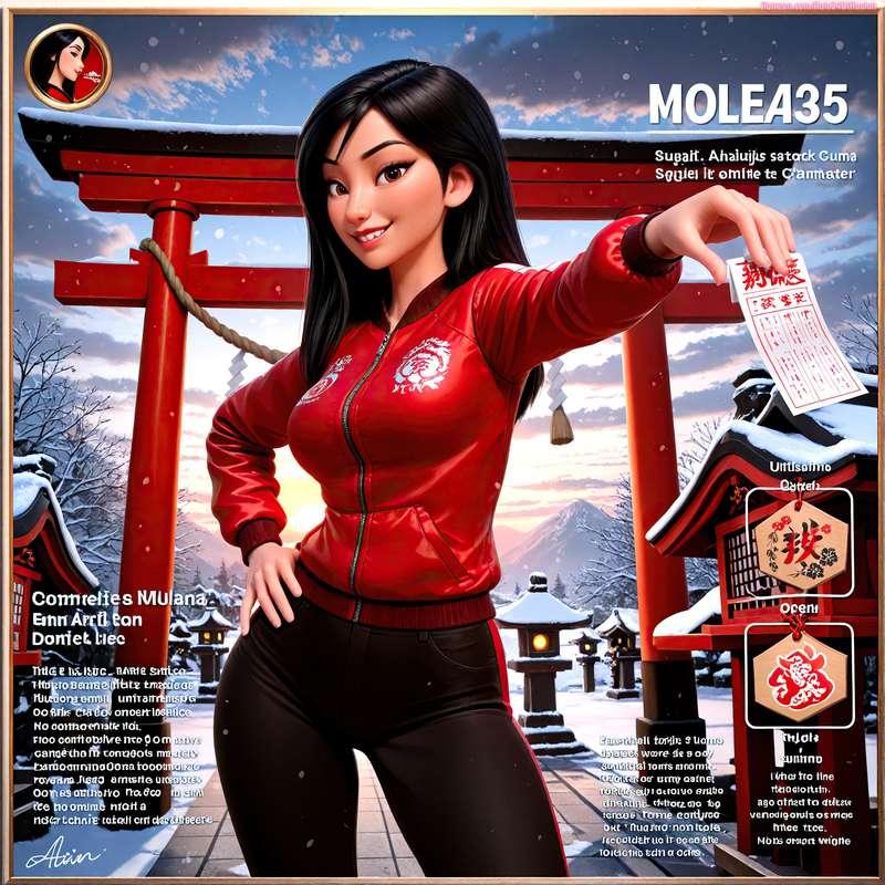 Mulan of Ralph Breaks The Internet Sexy Poses [Gen 2.5]
