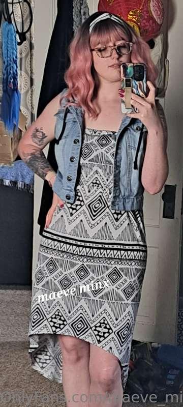 Felt so cute in this dress today! 😍🥰
