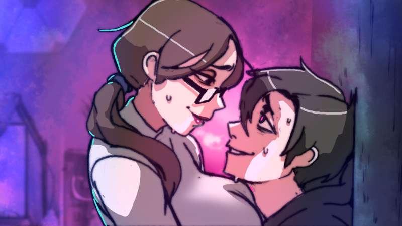 <3 Awkwardly close <3