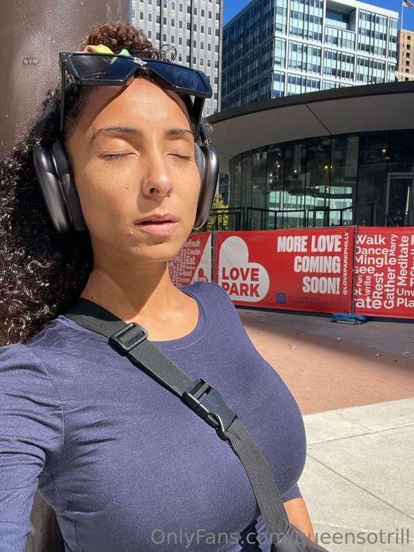 soaking up the sunshine