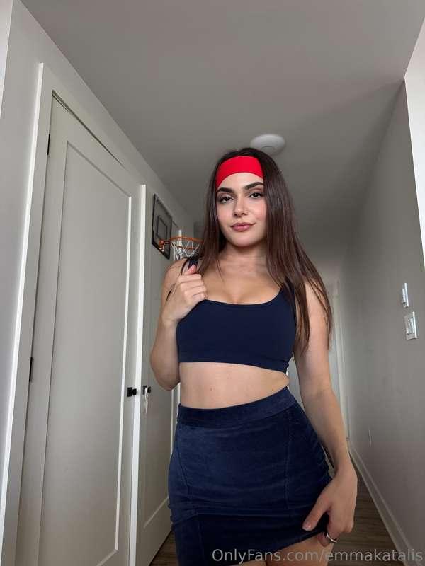 I wore this tiny little skirt just to check the mail, hoping..