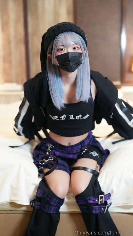 blow job💕punk fashion☠💜about 9min