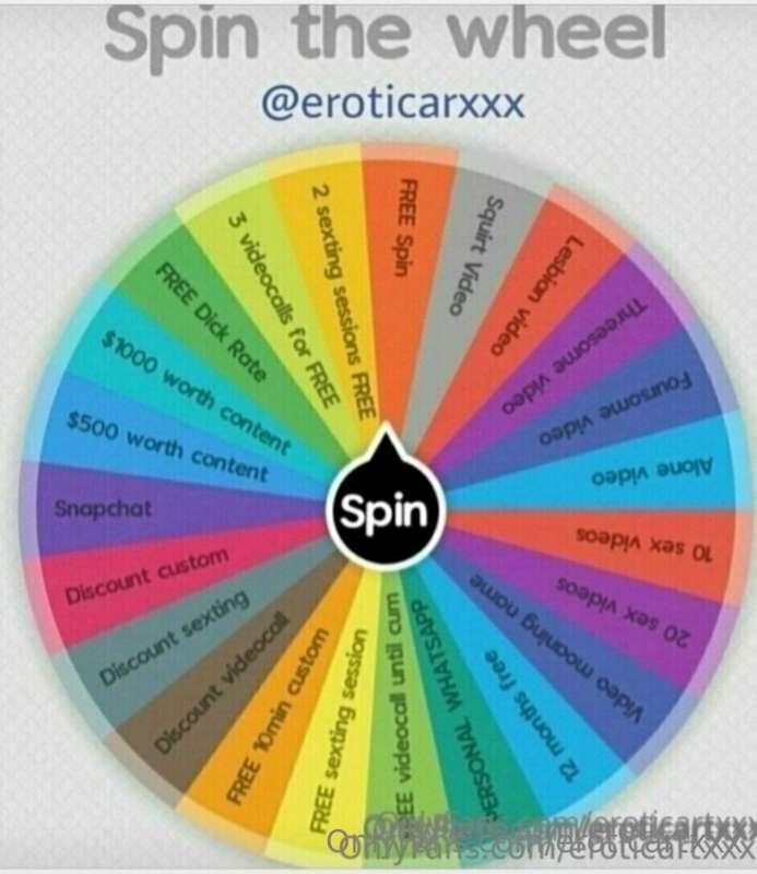 🎁🔥Ely spin tiene recompensa 🎁

🎫1 𝙎𝙋𝙄𝙉 $ 15
🎫2 𝙎𝙋𝙄𝙉 $ 20
🎫3 ..