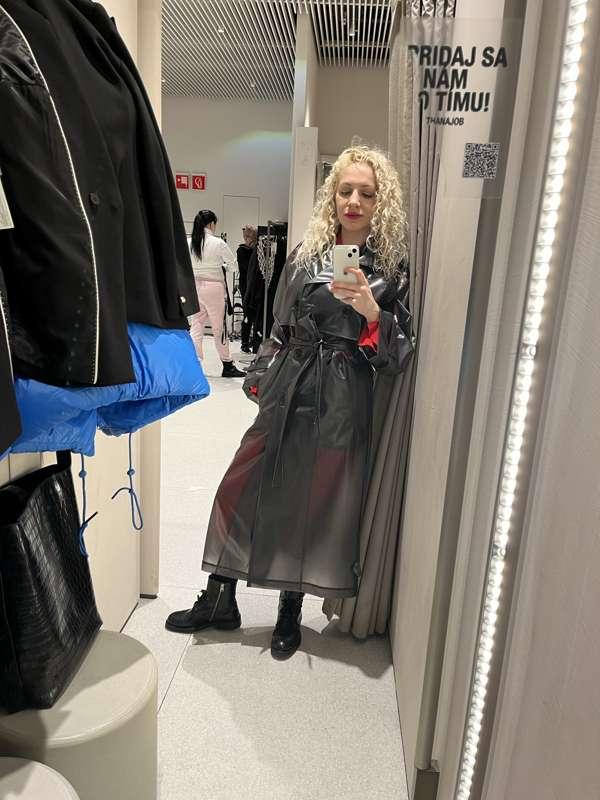 I have just bought this rain coat for future hot shoots😈