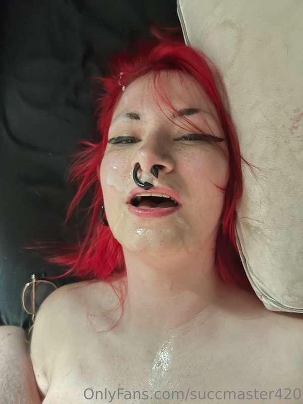 Lil facial before work today :3