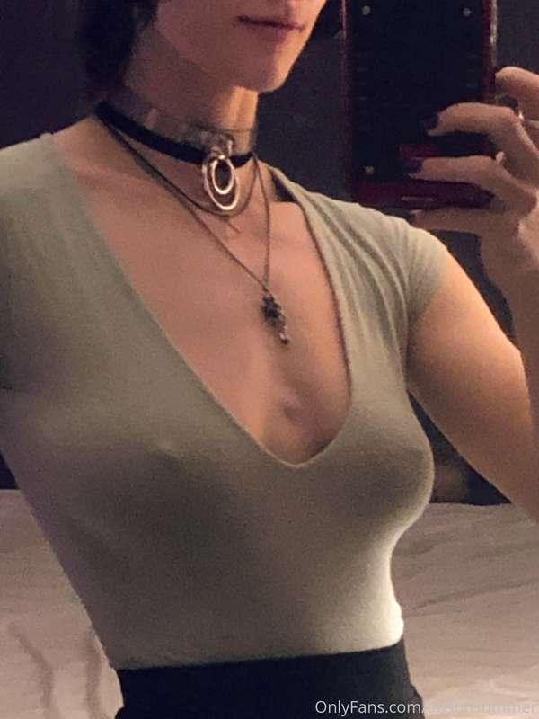 When it was a little warmer 🥰 around last September. My hair..