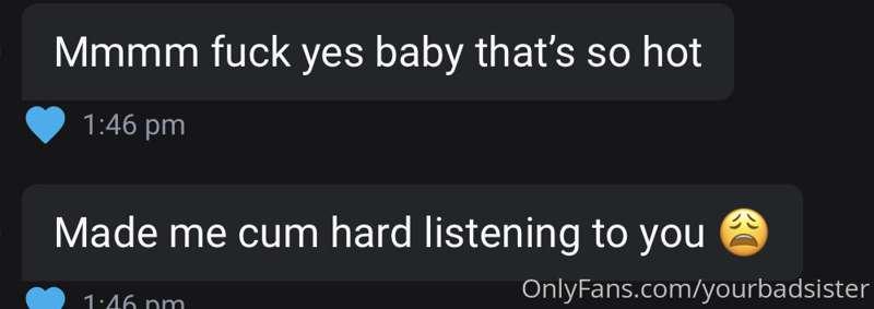 Sexting Testimonial!