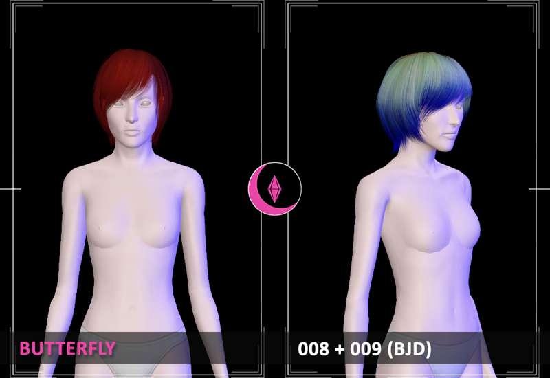 BUTTERFLY 008+009 (BJD)