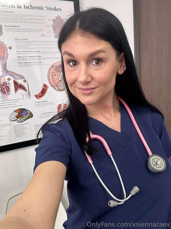 Yesterday’s fun! Fertility clinic nurse 💦 in the afternoon a..