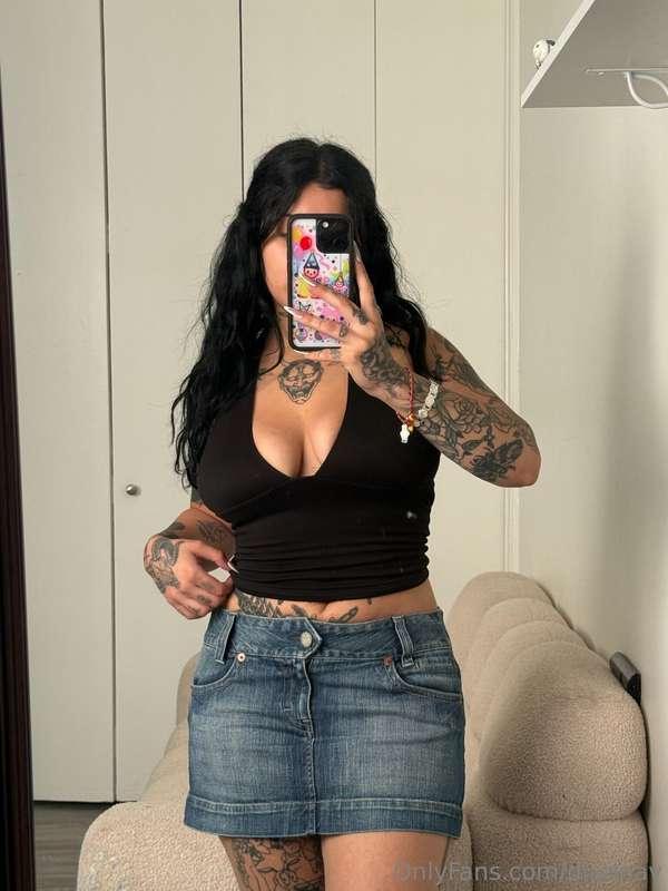 my skirts keep getting shorter ;) 