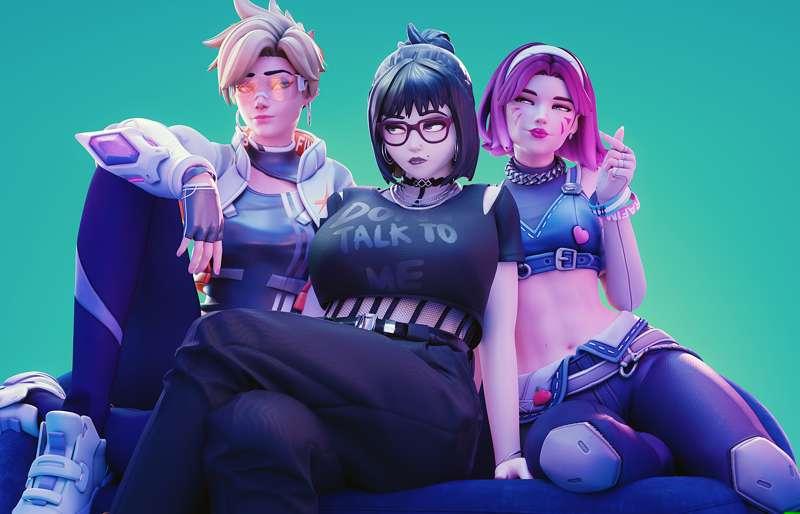 [poster] just some funny goth mei pics