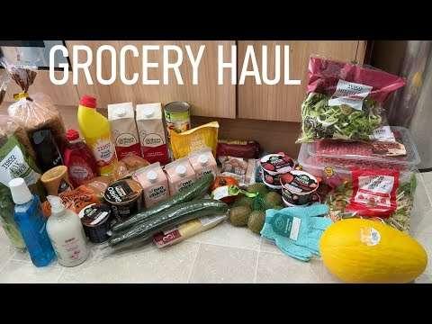 📣 EARLY ACCESS 📣 ASMR Grocery Shopping Haul, Gum Chewing And Whispers 🛒