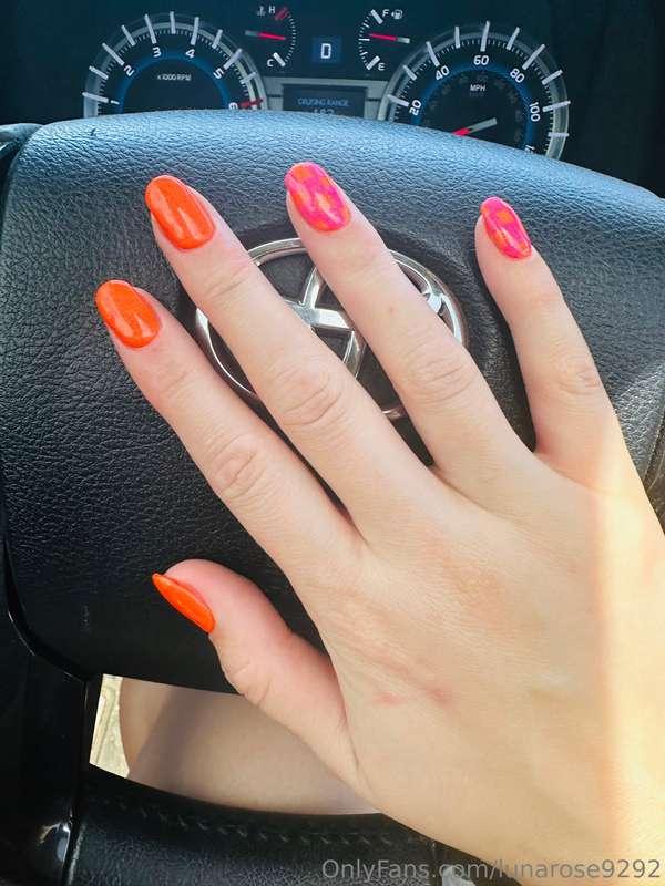 New nails 🩷🩷🩷