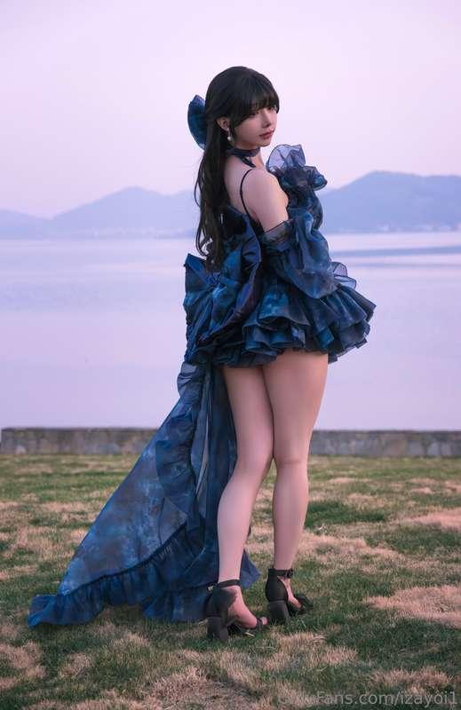 Blue tone.