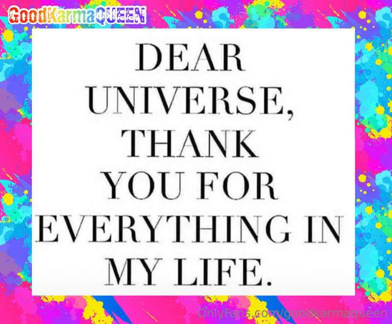 Living in gratitude CREATES a miraculous life!! 🎊🌟💞 

#alway..
