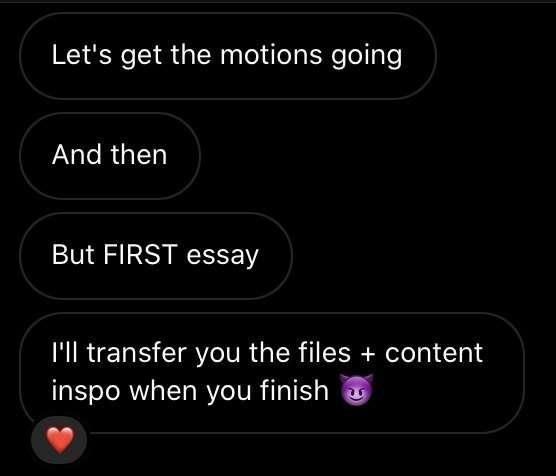 My new photos are being held hostage until I finish my essay..