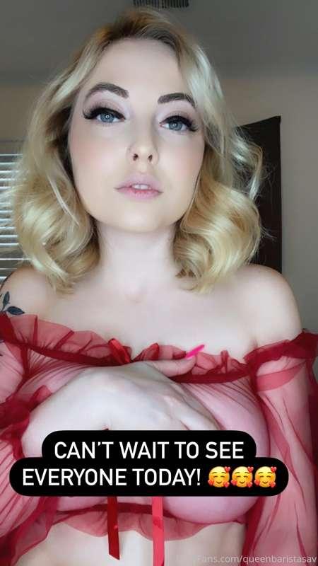 Hi loves! How are you today? Swipe for the naughty photos he..