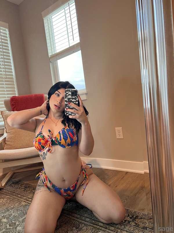 Spent the whole morning searching for the perfect bikini, an..