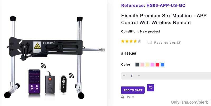 new donation goal! 
ive been looking to get a sex machine fo..