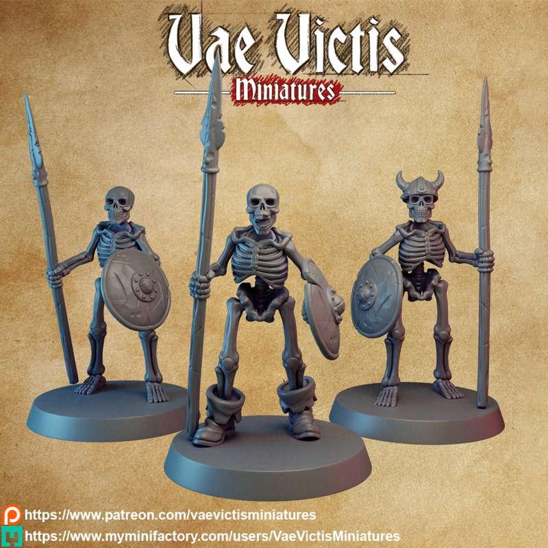 July teaser : 3 more pre-builts skeleton warriors!