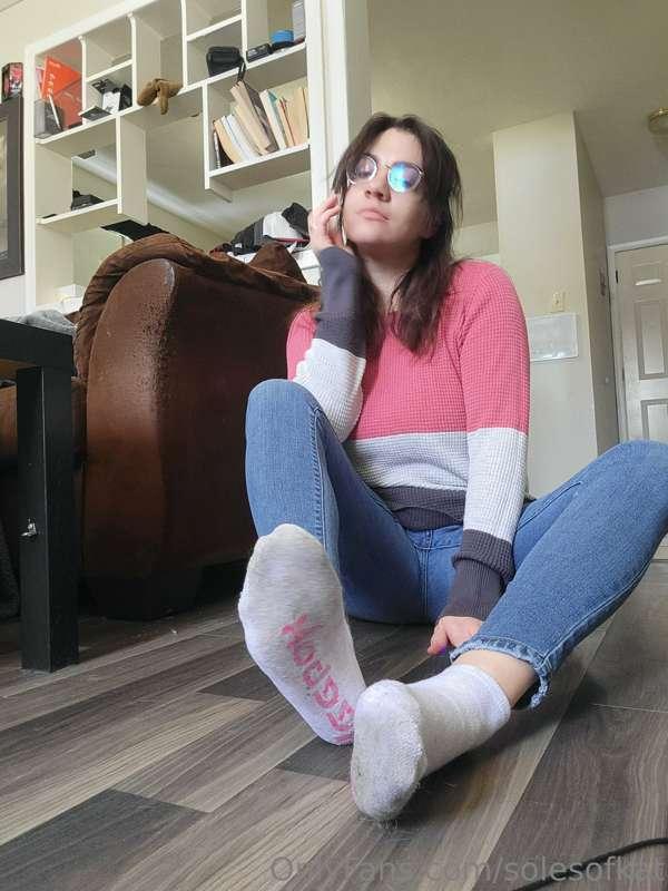 Sunday socks. Tell me, do they smell?