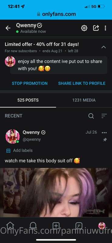 this is how much content is on my main btw 😋 and always post..